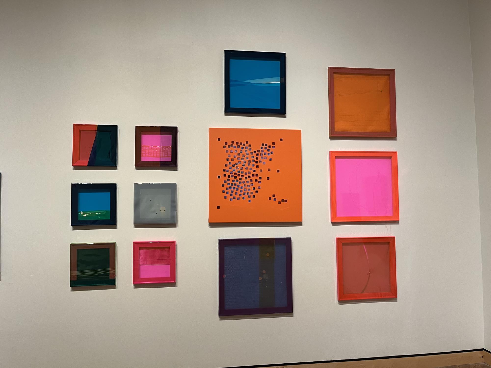 “Topography” exhibit at MIA uses colorful vinyl to represent Minnesota landscapes