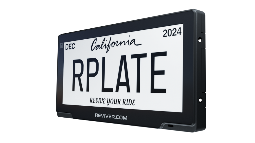 California city police departments to use Reviver’s digital license plate