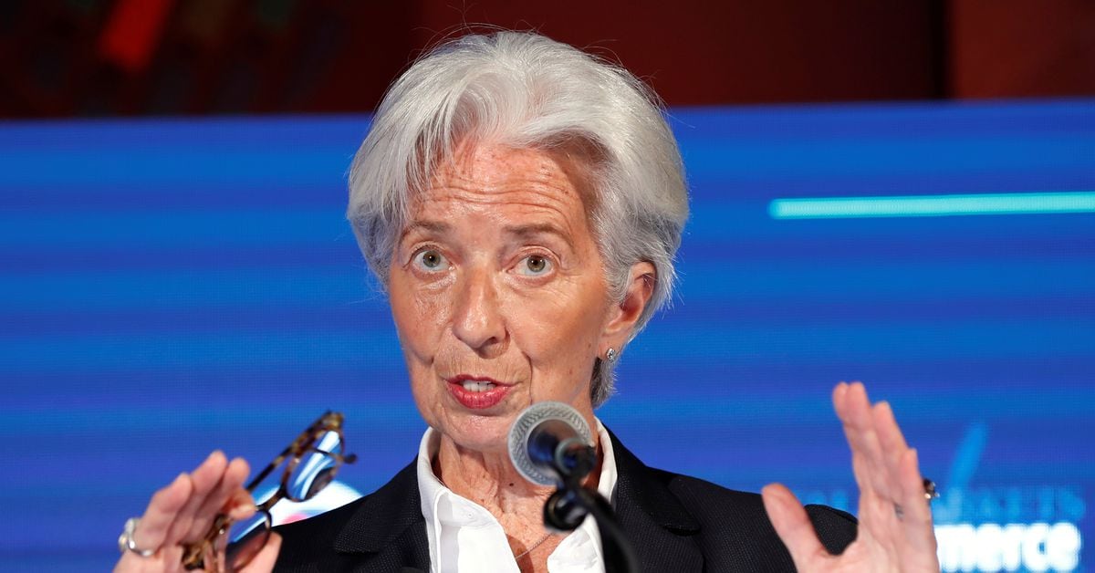 EU banks may face major hit if they need to sell bonds -Lagarde