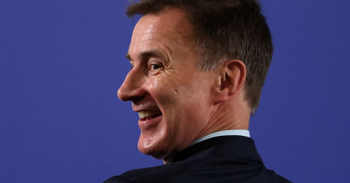 UK finance minister Hunt to make business tax break permanent