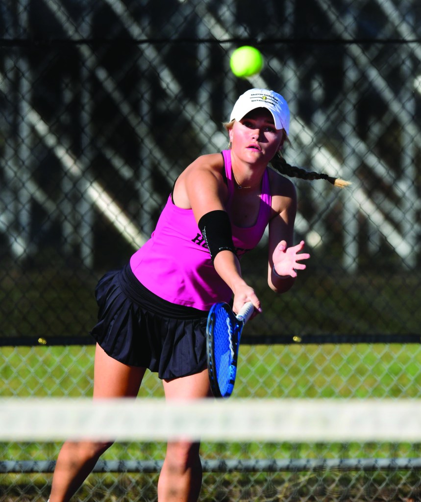 High school girls tennis: Hornets fall in regional final