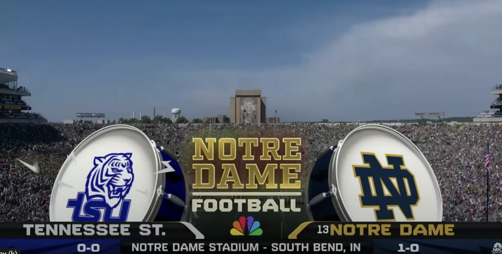 Notre Dame, NBC extend television contract through 2029 season