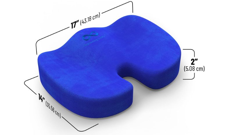 Seat Cushion To Help With Lower Back Pain During Holiday Travel