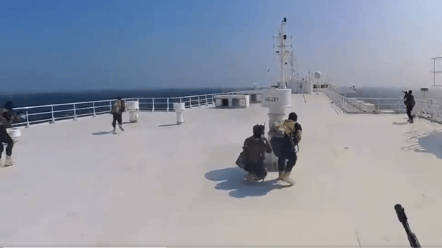 Houthi Rebels Release Video of Car Carrier Hijacking