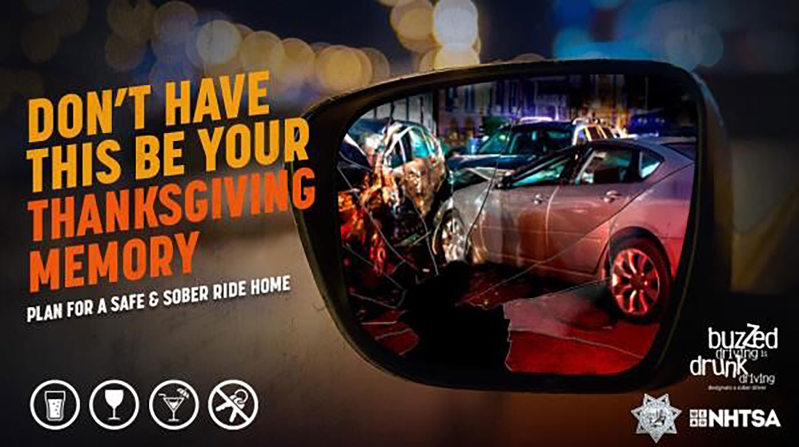 Make It A Happy Thanksgiving By Never Driving While Impaired