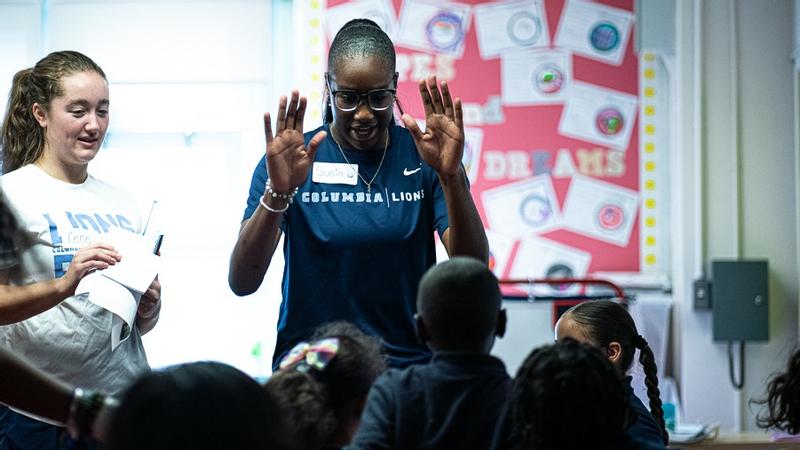 Women’s Basketball Announces Campaign to Empower the Harlem Youth Community