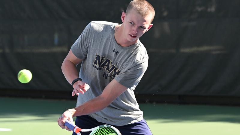 Navy Invite to Close Fall Men’s Tennis Slate