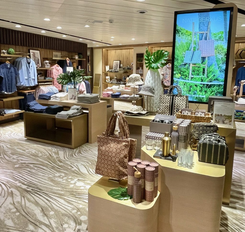 Starboard unveils retail experience onboard fourth Celebrity ship