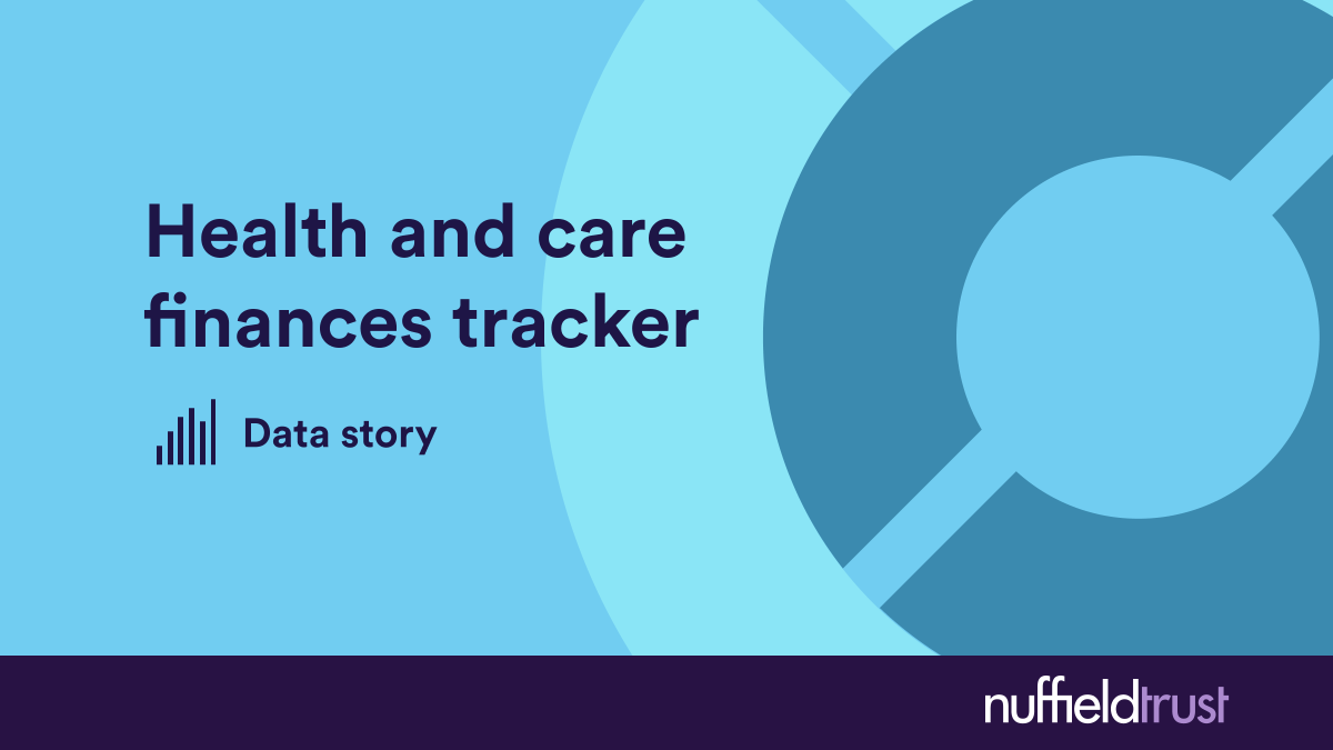 Health and care finance tracker