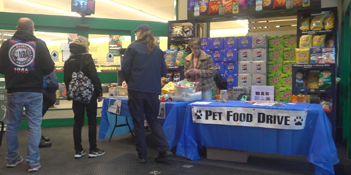 Bangor Police Department holds annual Furry Friends Food Drive