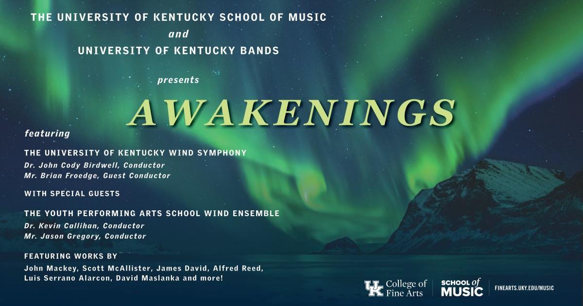 UK Wind Symphony hosts Louisville Youth Performing Arts School Wind Ensemble for ‘Awakenings’