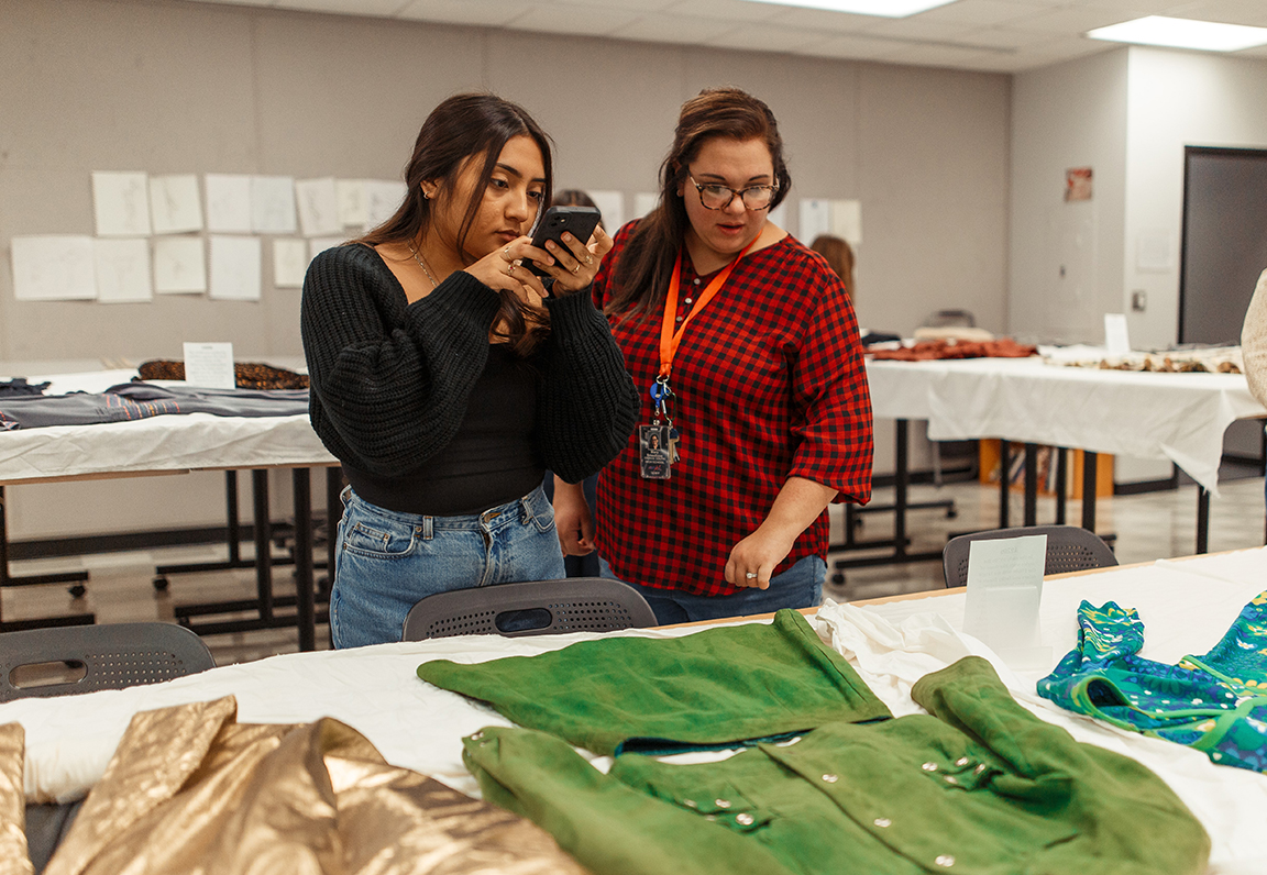 Omaha South students dive into textiles, merchandising and fashion