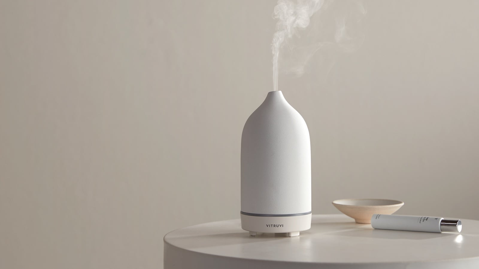 The Stone Diffuser by Vitruvi looks like beautiful pottery