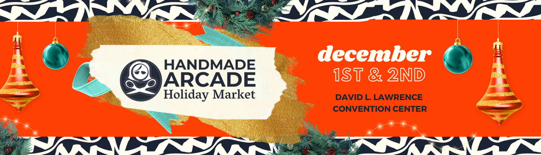 Find unique gifts at the Handmade Arcade Holiday Market!