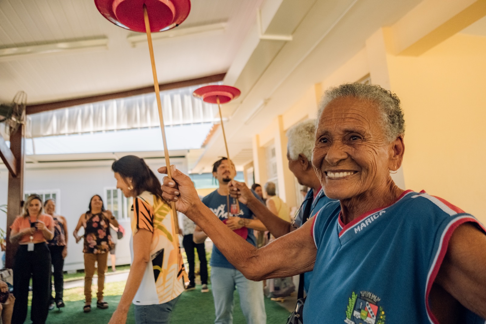 Caravana da Cultura se apresenta na casa da Terceira Idade do Centro