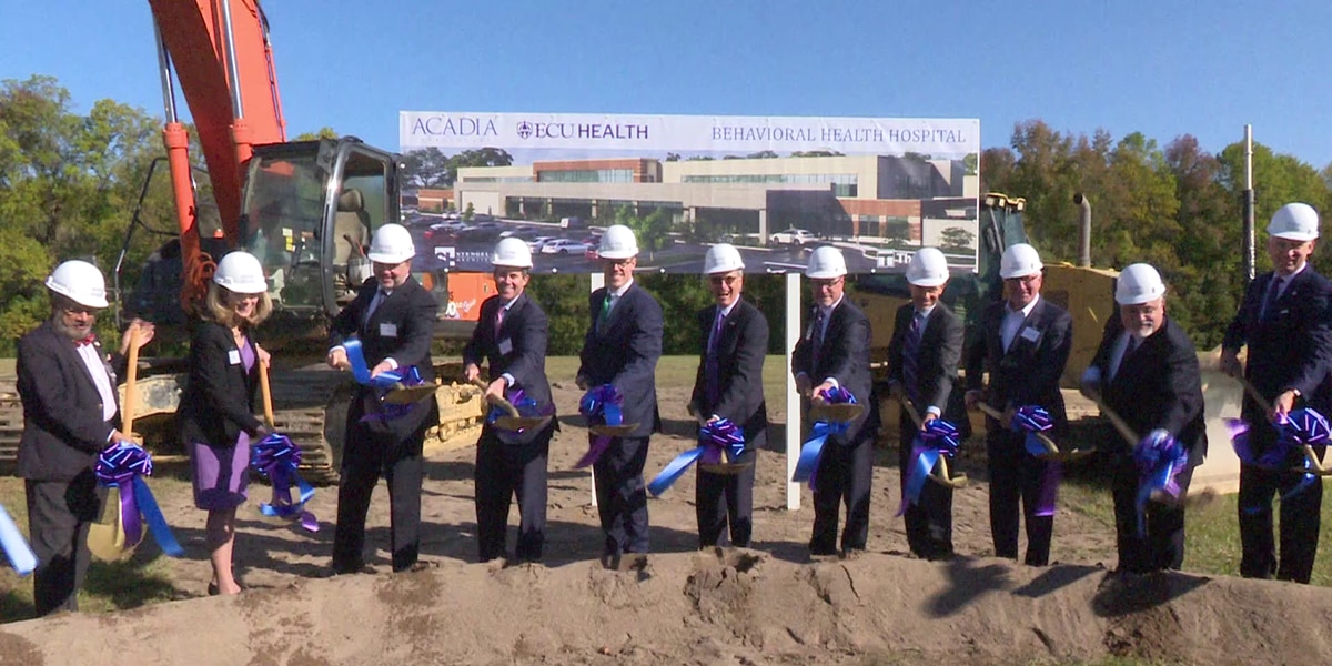 Ground broken for new behavior health hospital in Greenville