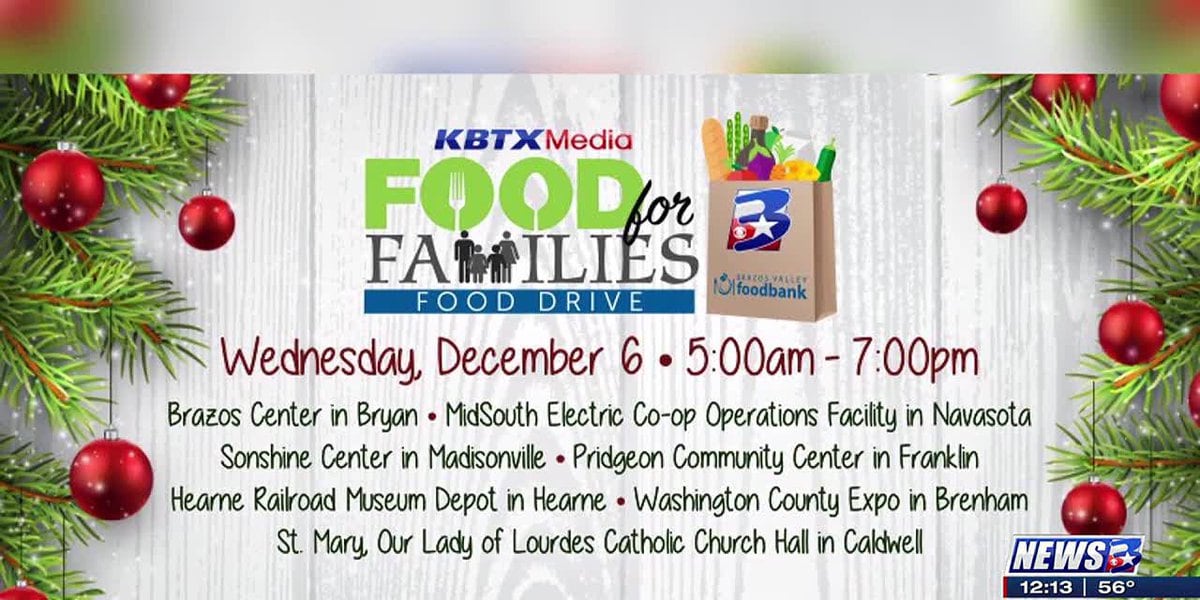 Brazos Valley Food Bank prepares for annual food drive