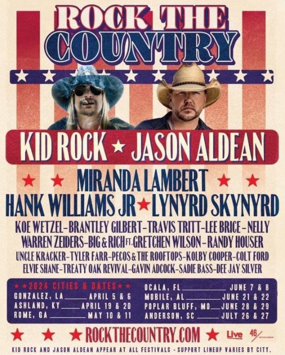 Country music festival coming to Ashland, Kentucky