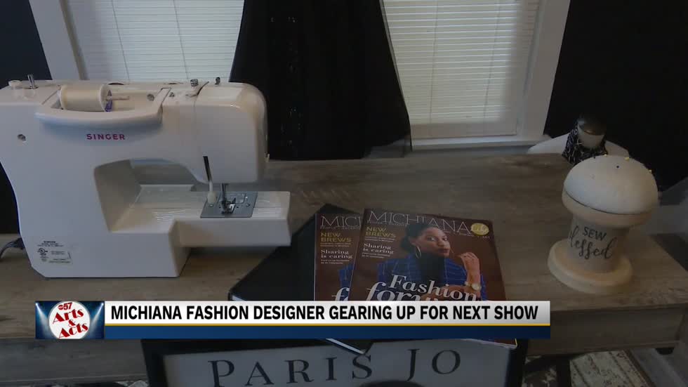 A Michiana fashion designer is making waves in her community