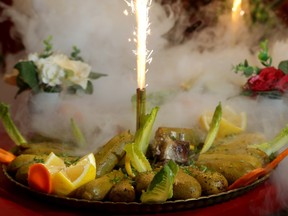 Dining Out: At Al Halabi, Syrian kebabs and buffet dishes come with a side order of spectacle