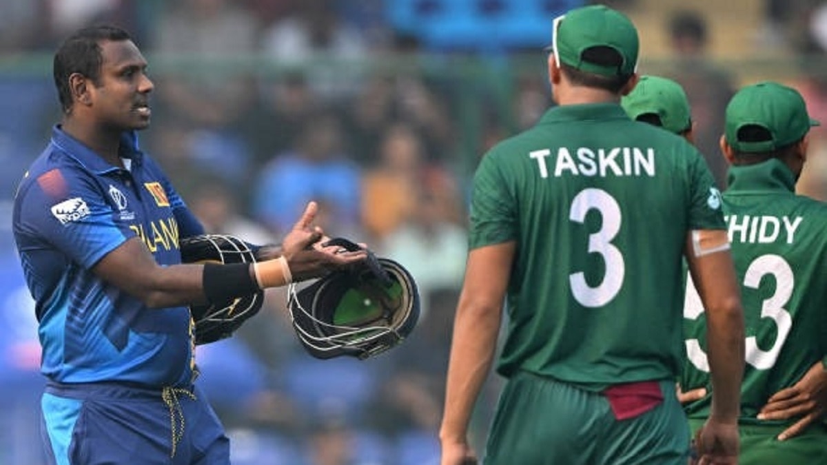 Angelo Mathews Timed Out: वर्ल्ड कप में बवाली विकेट… क्रिकेट इतिहास में पहली बार ‘टाइम आउट’