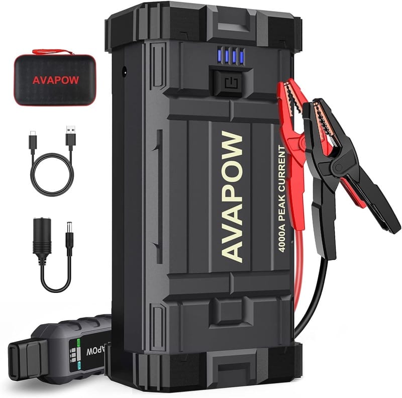 Early Black Friday prices on AVAPOW jump starters save you up to 39% on a must-have gadget!