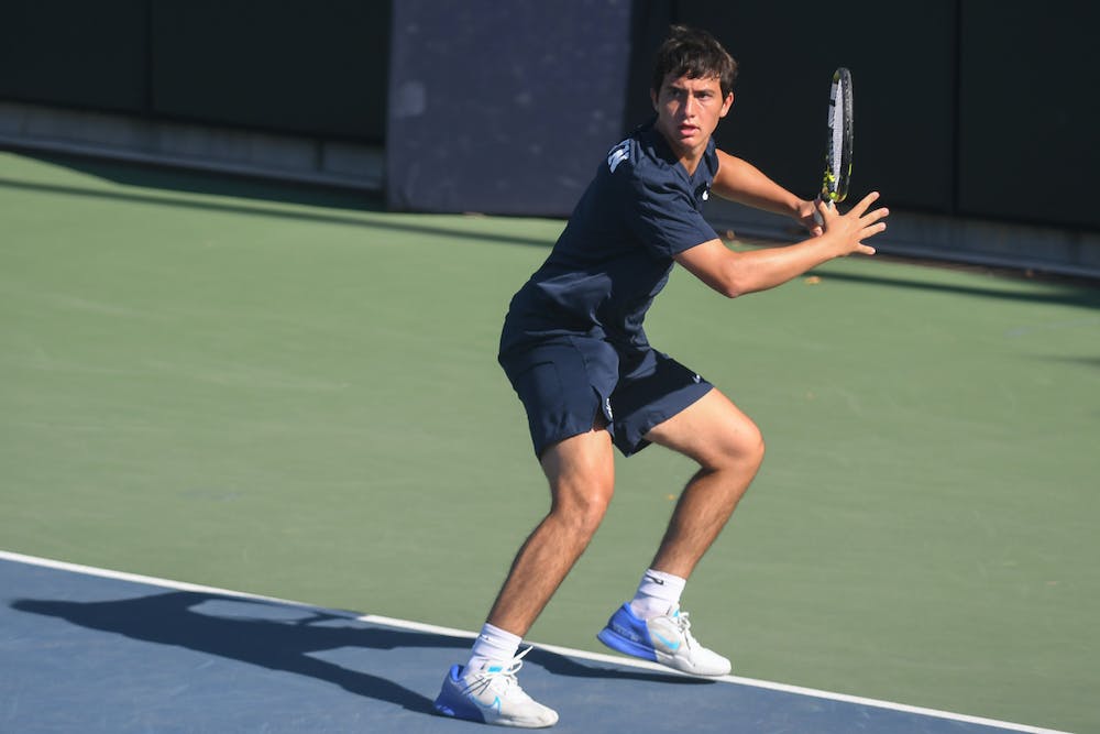 Penn men’s tennis completes fall season with promising underclassmen victories