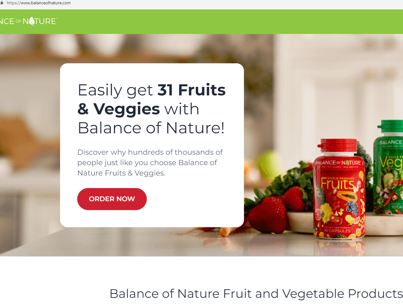 Court Orders ‘Balance of Nature’ Products To Cease Sales Due To Fraud