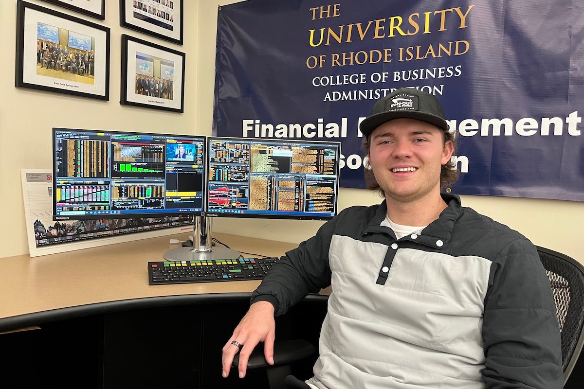 Finance major first URI junior to pass rigorous CFA exam
