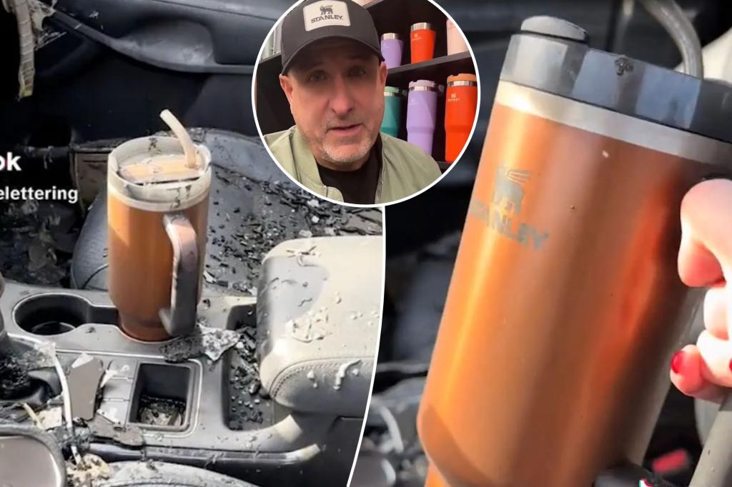 Viral video lands user a new car after her Stanley tumbler withstands…