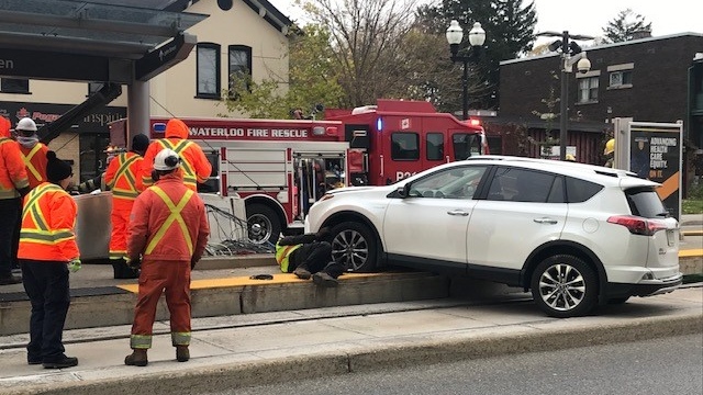 Elderly woman charged in crash that halted ION service