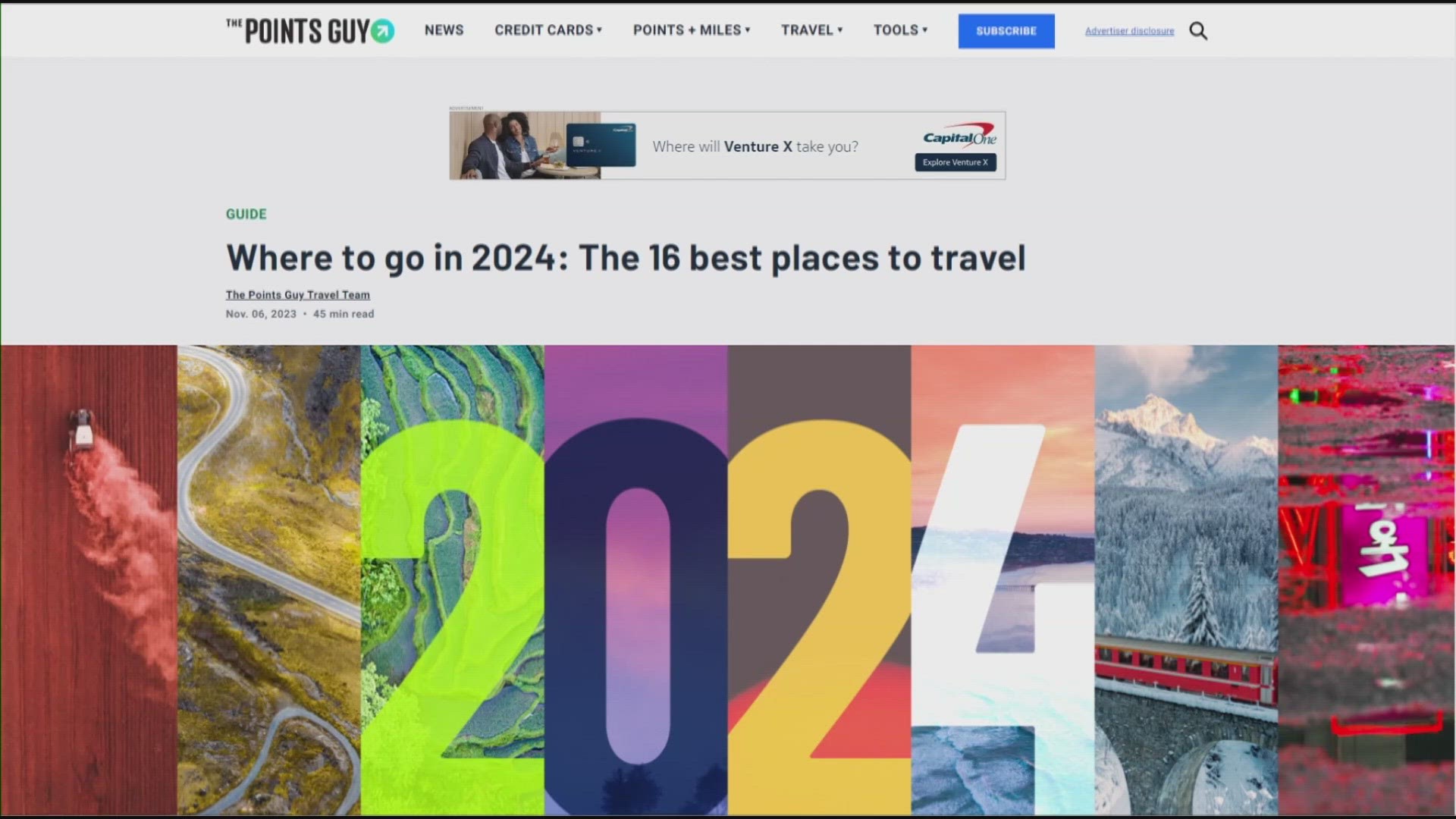 Cleveland showcased as must-visit destination for 2024 by Travel + Leisure and The Points Guy