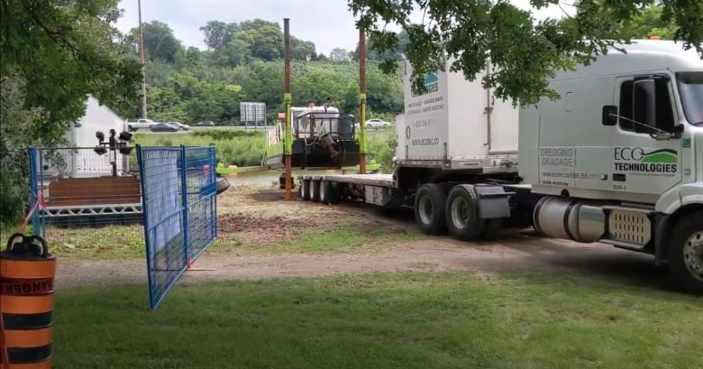 Hamilton needs a home for about 16,000 tonnes of contaminated sediment from Chedoke Creek