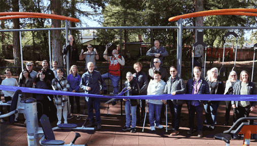 Concord Has New Outdoor Fitness Area, Crosswalk Unveiled