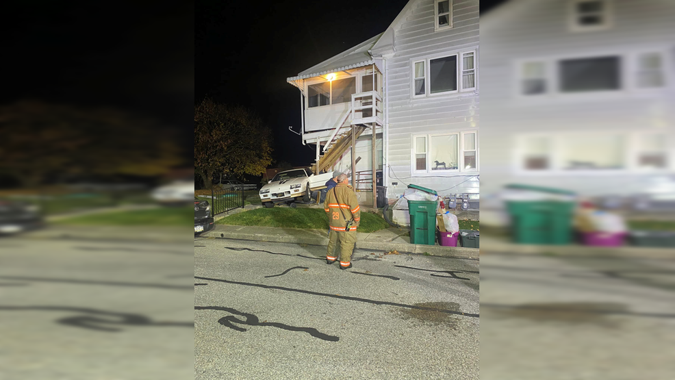 First responders assist mother, three children after car crashes into their house