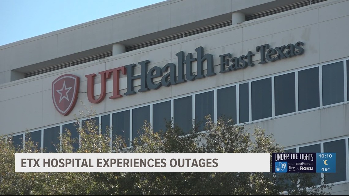 UT Health East Texas experiences network outages forcing emergency rooms into divert status