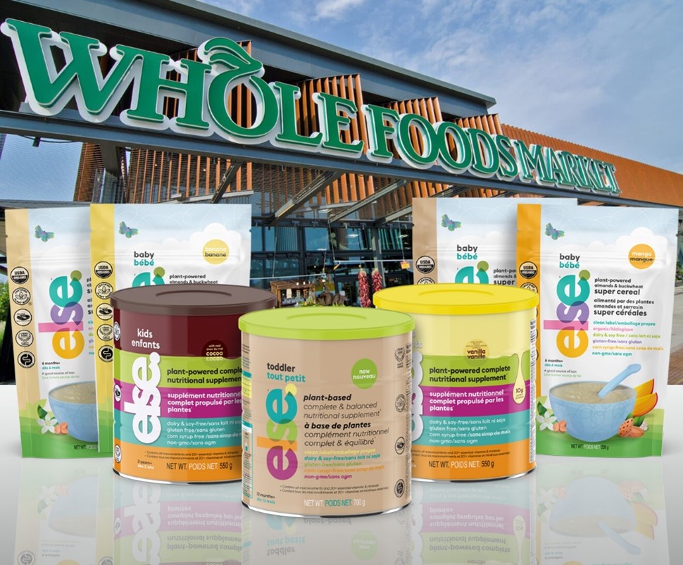 Else Nutrition Launches Full Product Range in the Canadian Retail Locations of One of the World’s Largest Retailers of Organic and Natural Foods