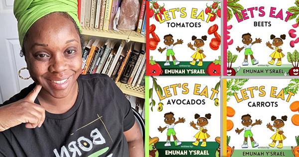 Author’s New “Let’s Eat” Book Series Teaches Black Children About Healthy Eating Habits