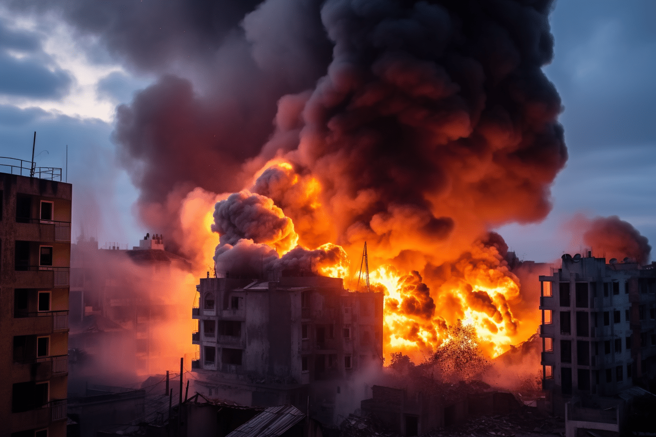 Escalation in Gaza: Israeli Strikes and Hamas Defiance Amidst Calls for Cease-fire