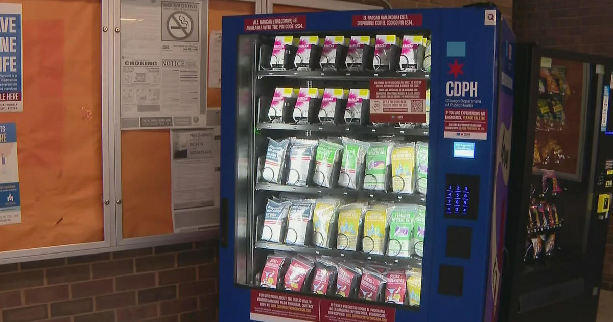 New public health vending machines available in 5 Chicago locations