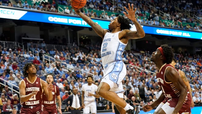 ‘Not worried’: Former UNC basketball player Caleb Love returns to Duke as Arizona Wildcat