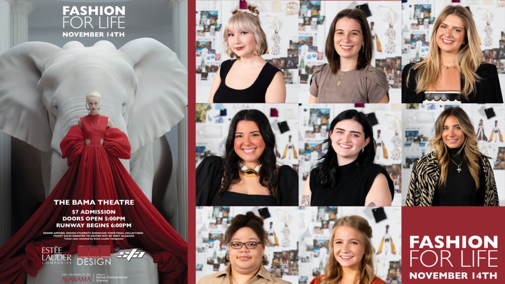 Curious what fashion students are designing? You can check out their work Nov. 14