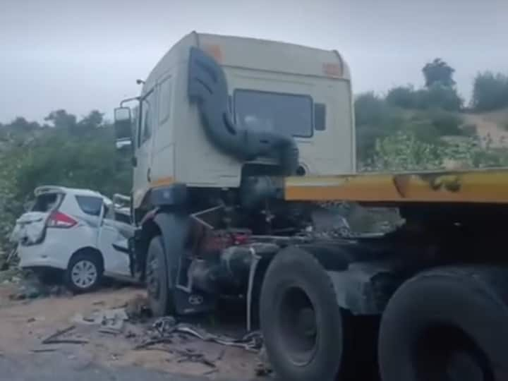 Jaisalmer Accident: कार की ट्रेलर से हुई जबरदस्त टक्कर, जैसलमेर घूमने जा रहे महाराष्ट्र के एक ही परिवार के 5 लोगों की मौत