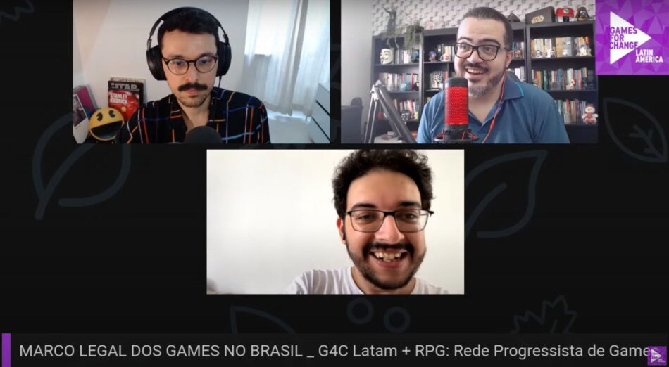 Rede Progressista de Games participa do Games For Change América Latina 2023 falando sobre PL 2796