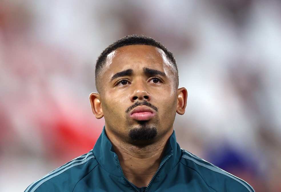 “Está longe de treinar com o time”, diz Arteta sobre Gabriel Jesus, convocado pela Seleção