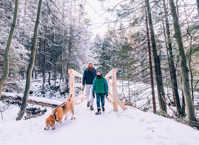 Get outside during the holidays