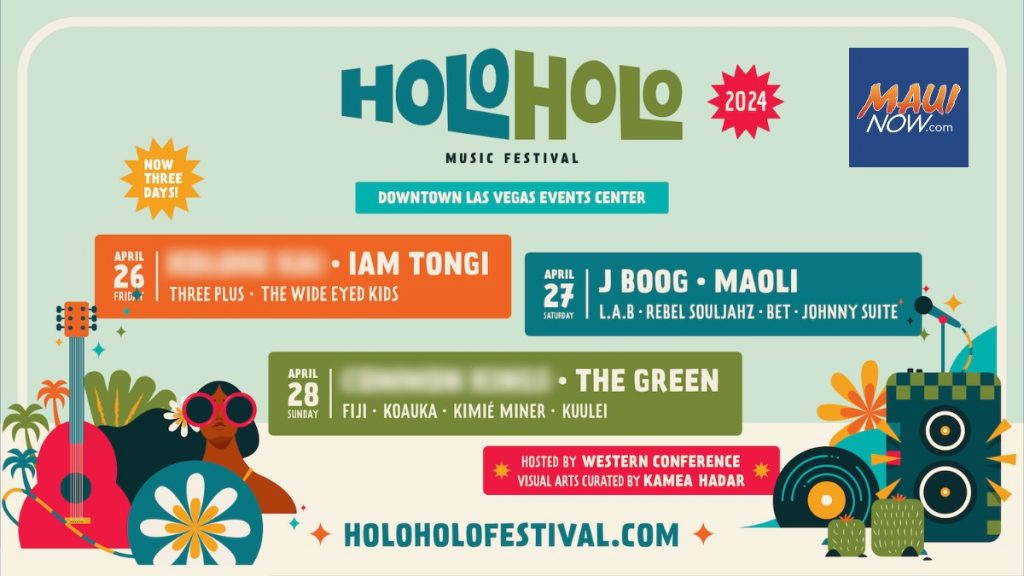 Holo Holo Music Festival Las Vegas: featuring J Boog, Iam Tongi, Maoli, The Green and more