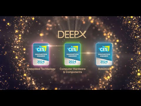 DEEPX Honored with Three CES Innovation Awards 2024 for Leading-Edge AI Chip Tech