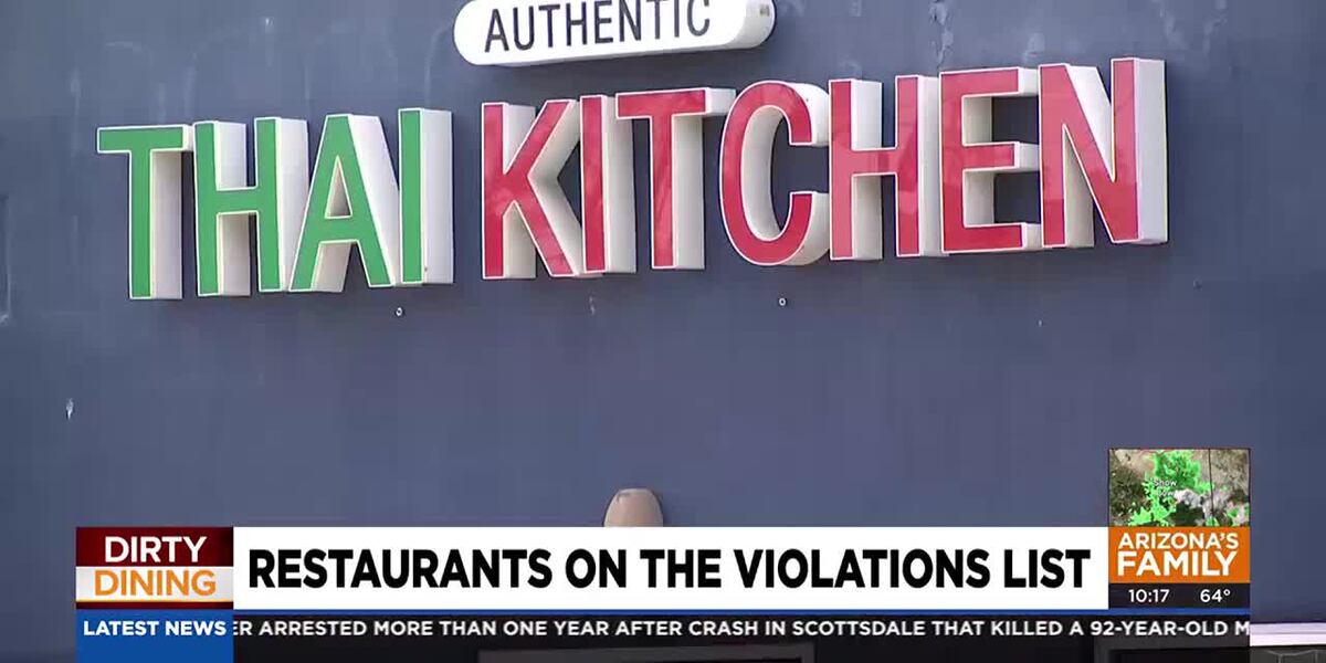 Phoenix-area restaurants found with major health code violations