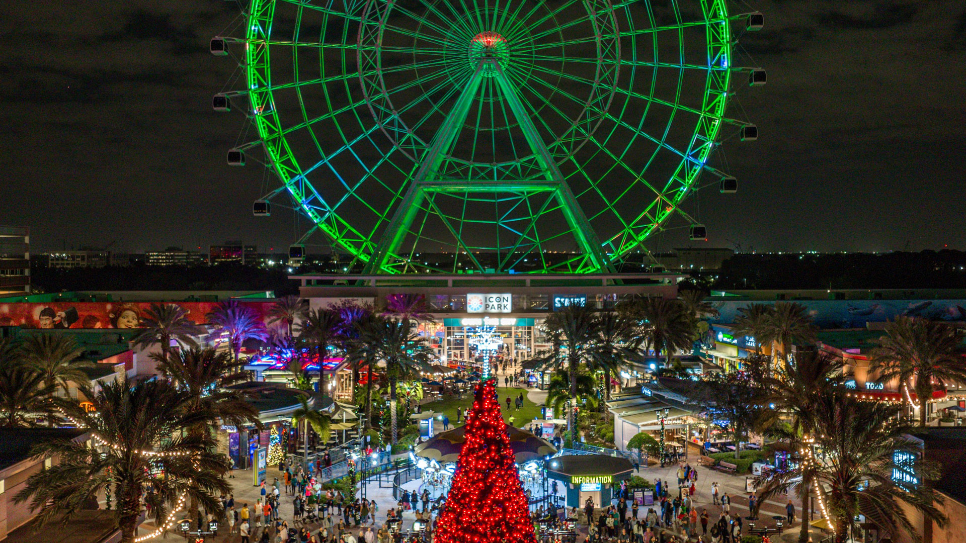 ICON Park transforms I-Drive into Winter Wonderland – ICON Park Orlando Entertainment Destination on I-Drive